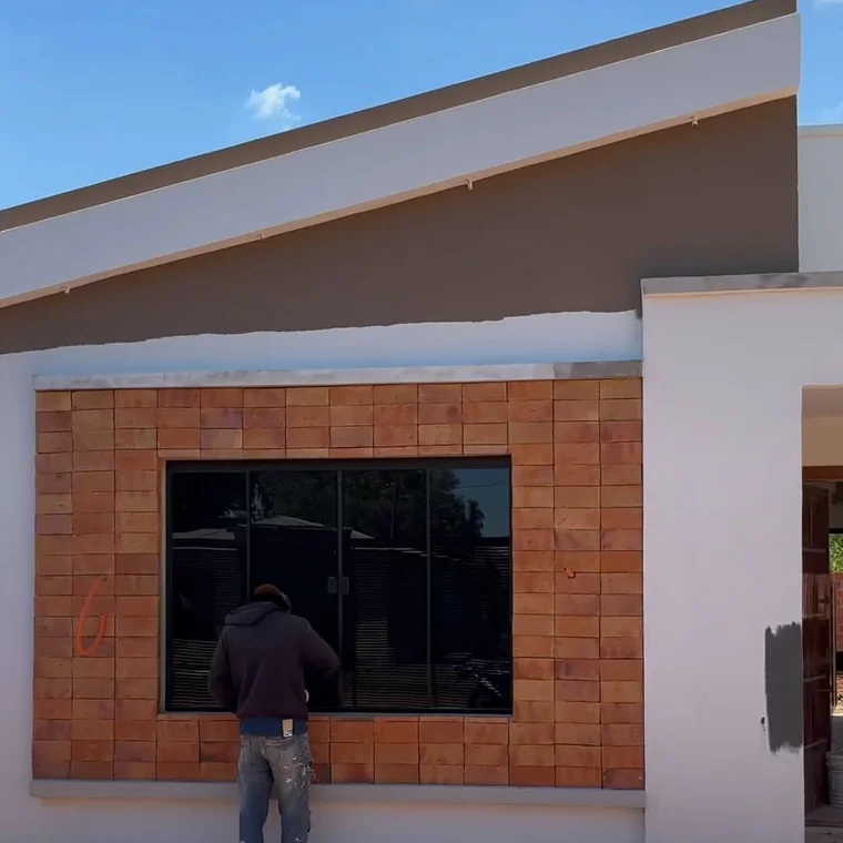 Foto de la Vivienda G&H en obra
